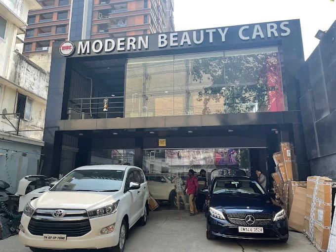 Modern Beauty Cars [MBC] storefront in Thousand Lights, Chennai