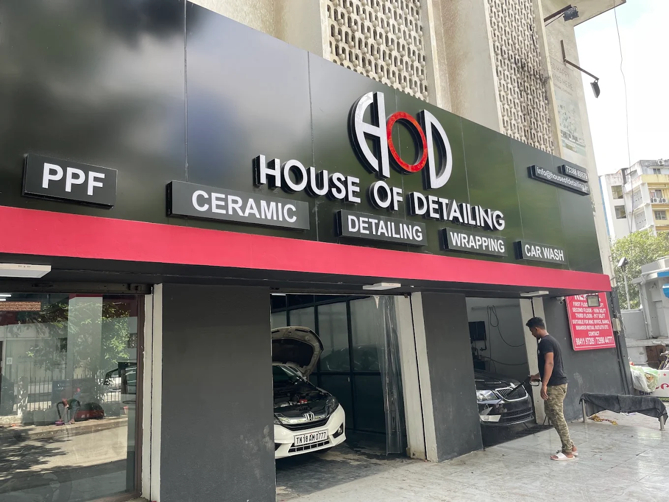 House of Detailing - HOD storefront in Nungambakkam, Chennai