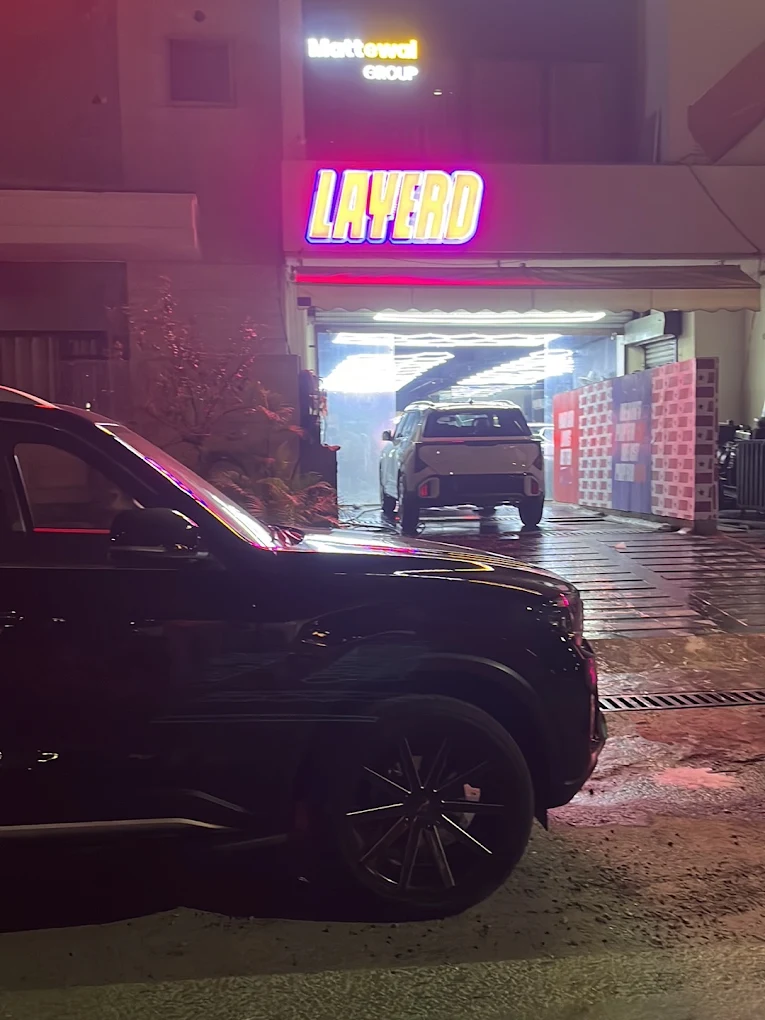 Layerd Car Detailing & PPF Studio storefront in Ranjit Avenue, Amritsar, Punjab